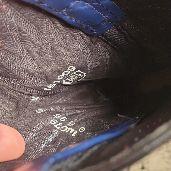 Vntg Dan Post Python boots sz.6 - Picture 9 of 9